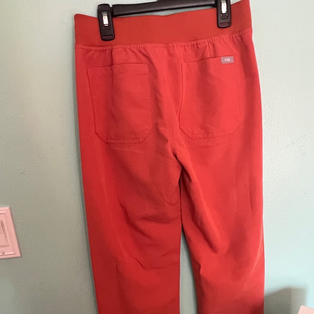 Figs Terra cotta pants